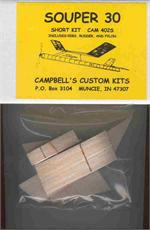 Vintage Campbell/'s Custom Kits /"Maverick/" 1//2-A Free Flight Model Airplane Kit